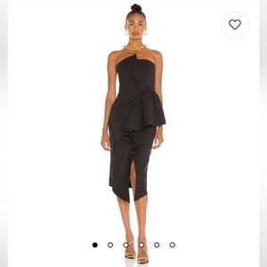 Elliatt Reception dress in black